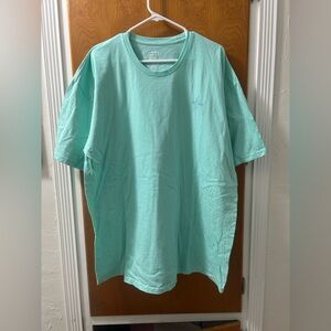 Guy Harvey Shark Short Sleeve Crewneck T-Shirt in Seafoam Green